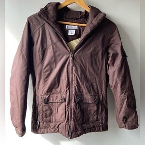 Columbia brown winter jacket